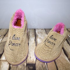 PANTUFLAS HORNITO DE DAMA. ART, PM05 - Dinastia