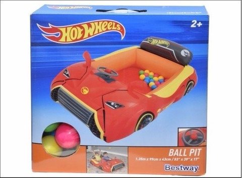 BETSWAY INFLABLE PELOTERO AUTO HOT WHEELS 93404