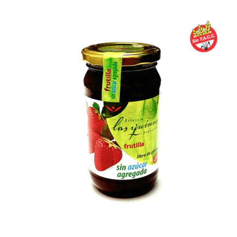 420 g Dulce de frutilla sin azúcar agregado "Las Quinas"