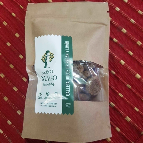 100 g Galletas de pecan y mandioca "Árbol Mago"