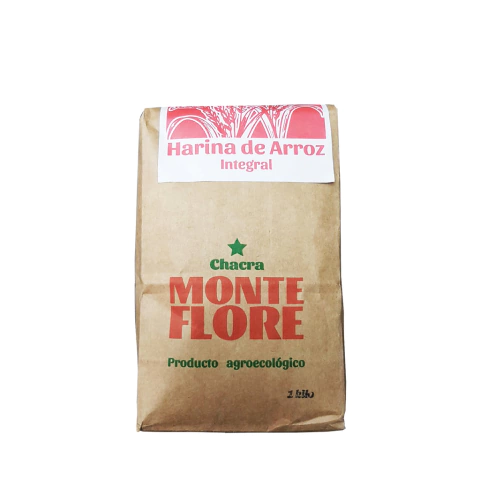 1 kg Harina de arroz integral agroecológico "Chacra Monteflore"