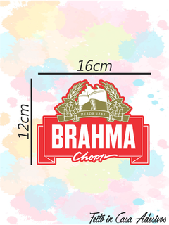 Adesivo Brahma 16cm