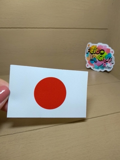 Adesivo Bandeira do Japão