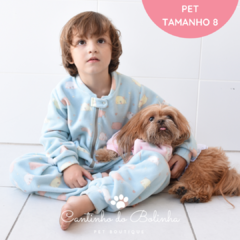 KIT PET BAMBINI | Camisola Pet (número 8) + Pijama Infantil