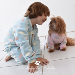 KIT PET BAMBINI | Macacão Pet (número 8) + Pijama Infantil - comprar online