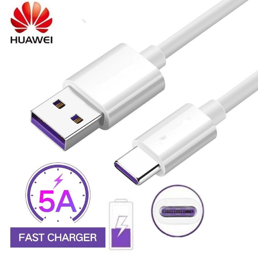 CABLE DE CARGA Y DATOS HUAWEI USB TYPE-C 5A SUPER FAST CHARGE