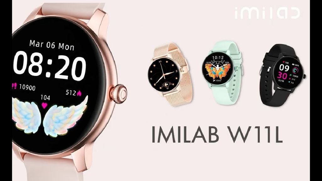 SMARTWATCH XIAOMI MI IMILAB W11 ROSA +MALLA REPUESTO