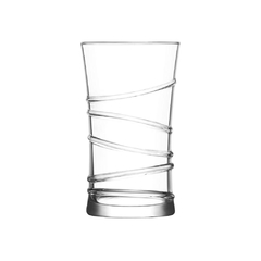 vaso de vidrio LAV modelo Ring