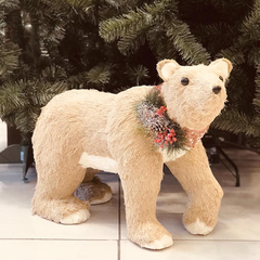 Muñeco oso de navidad 60x44cm en internet