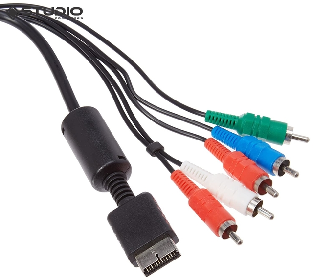 Cable Vídeo Componente Rca Para Play Station 3 Ps3 Y Ps2