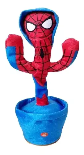 Juguete Spiderman Luminoso Baila Canta Y Repite Voz Tik Tok