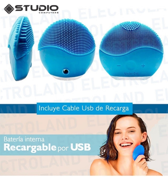 Limpiador Facial Masajeador Recargable Usb Forever Lina