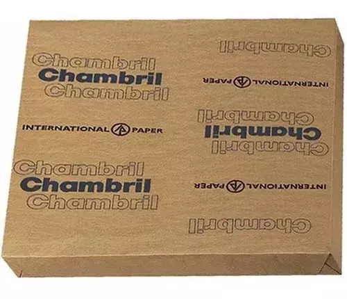 Papel Cartulina Chambril A4 De 210 Gs X 50 Hjs Tipo Opalina