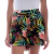 Leti Short Flower Black