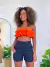 Short Cintura Alta Sabrina - comprar online