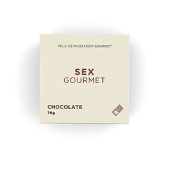 Vela Hidratante Beijável Sex Gourmet Chocolate 70g - Causando Com Ela Store