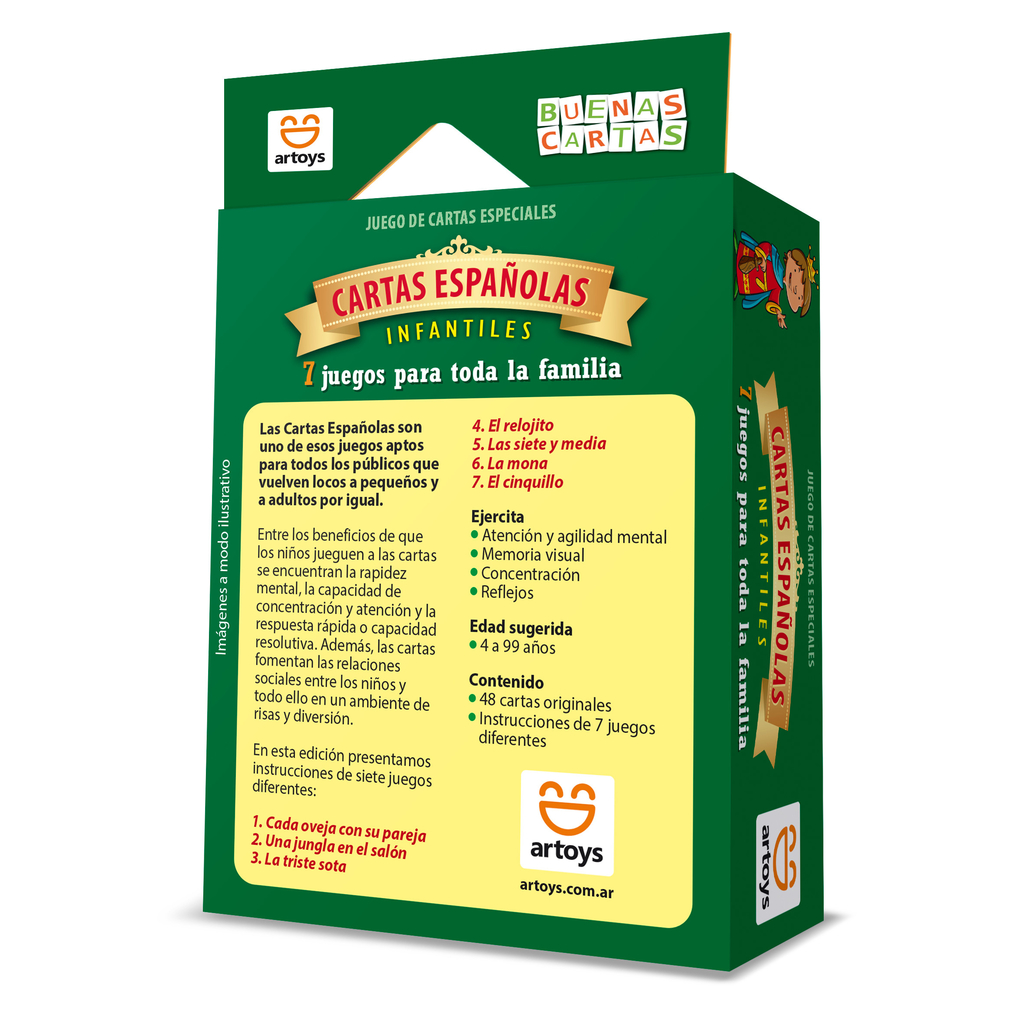 Cartas Espanolas Infantiles 811008 Cindy Mayorista