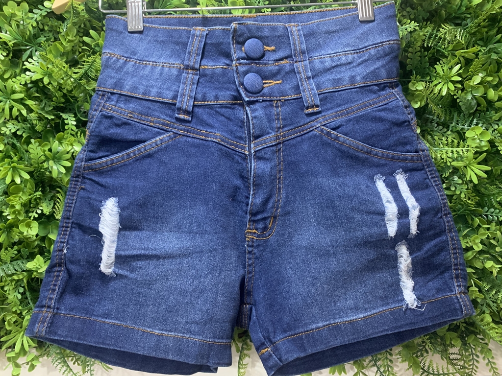 Short Jeans cos Alto Revesst - Bela Boutique Mania