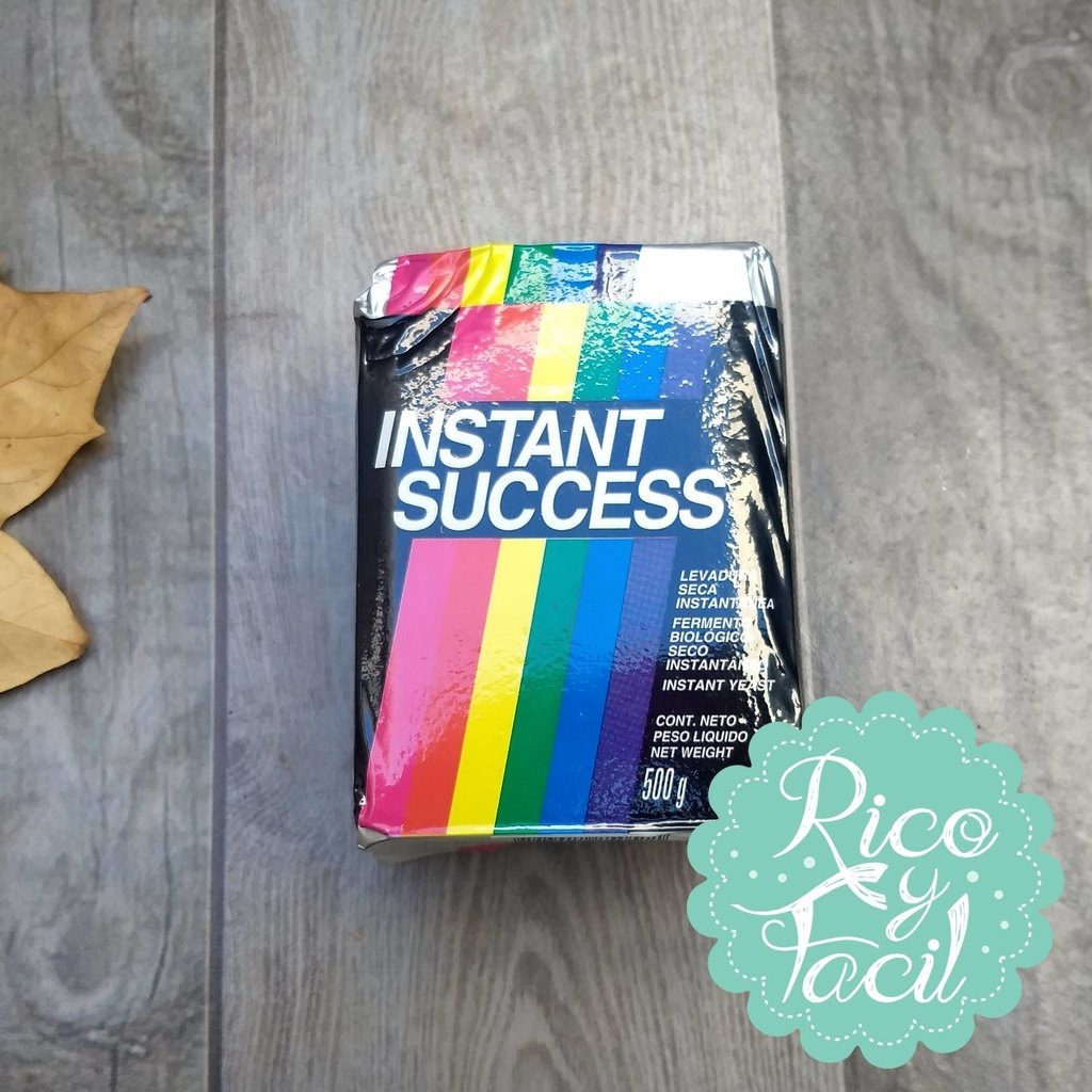 Levadura seca Instant success - Rico y fácil