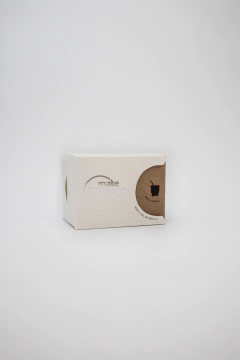 Mate Pampa blanco con bombilla - comprar online