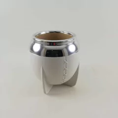 Mate Pampa blanco con bombilla - matepampa