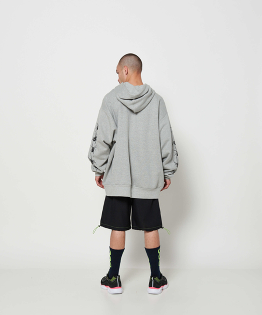 spider off white moletom com capuz