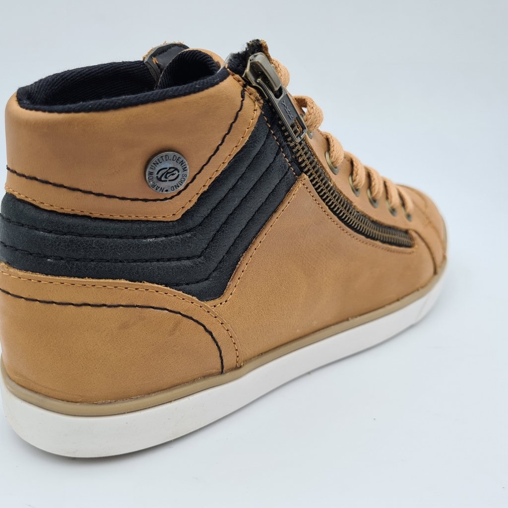 Bota casual de cuero, marca Narrow, art. 922