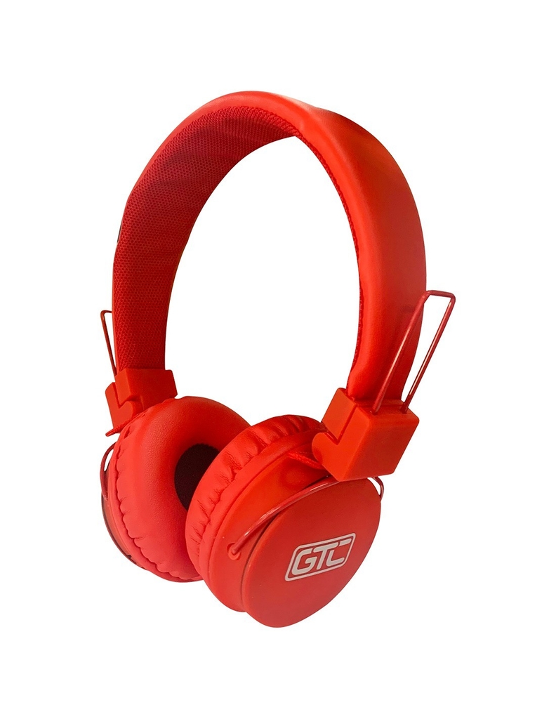 AURICULAR GTC BLUETOOTH HSG-180R ROJO