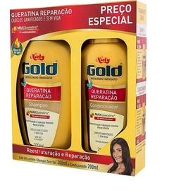 KIT NIELY GOLD SH/COND NUT.PODEROSA