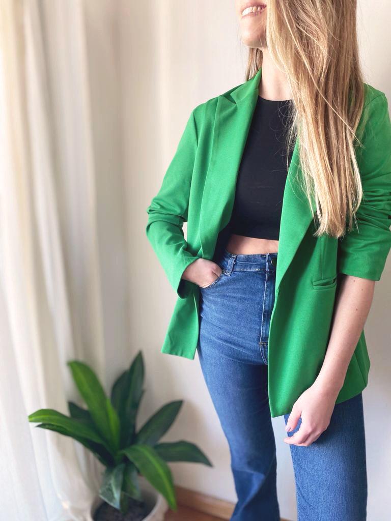 blazer verde