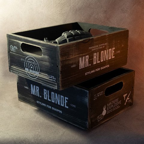 Caja Exhibidora Mr Blonde