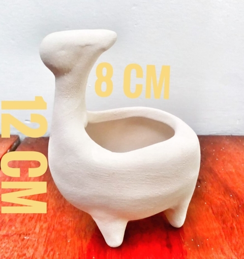 Bizcocho Ceramico 8x12 Llama