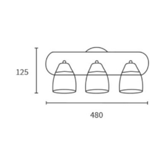 Aplique Spot CUNE-3