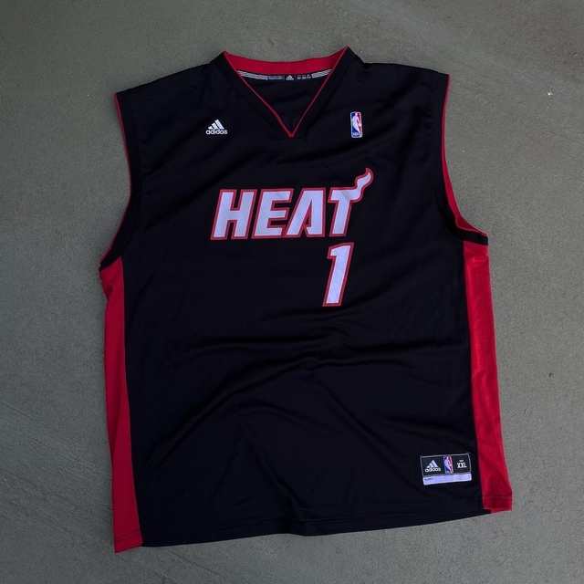 Jersey Miami Heat adidas NBA #1 Chris Bosh - TRUE$HOP