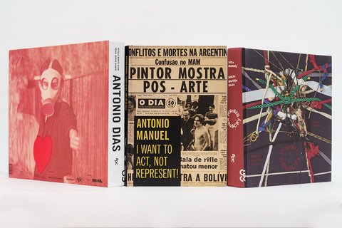 Kit Grandes nomes da arte brasileira | Antonio Dias, Antonio Manuel e Paulo Bruscky