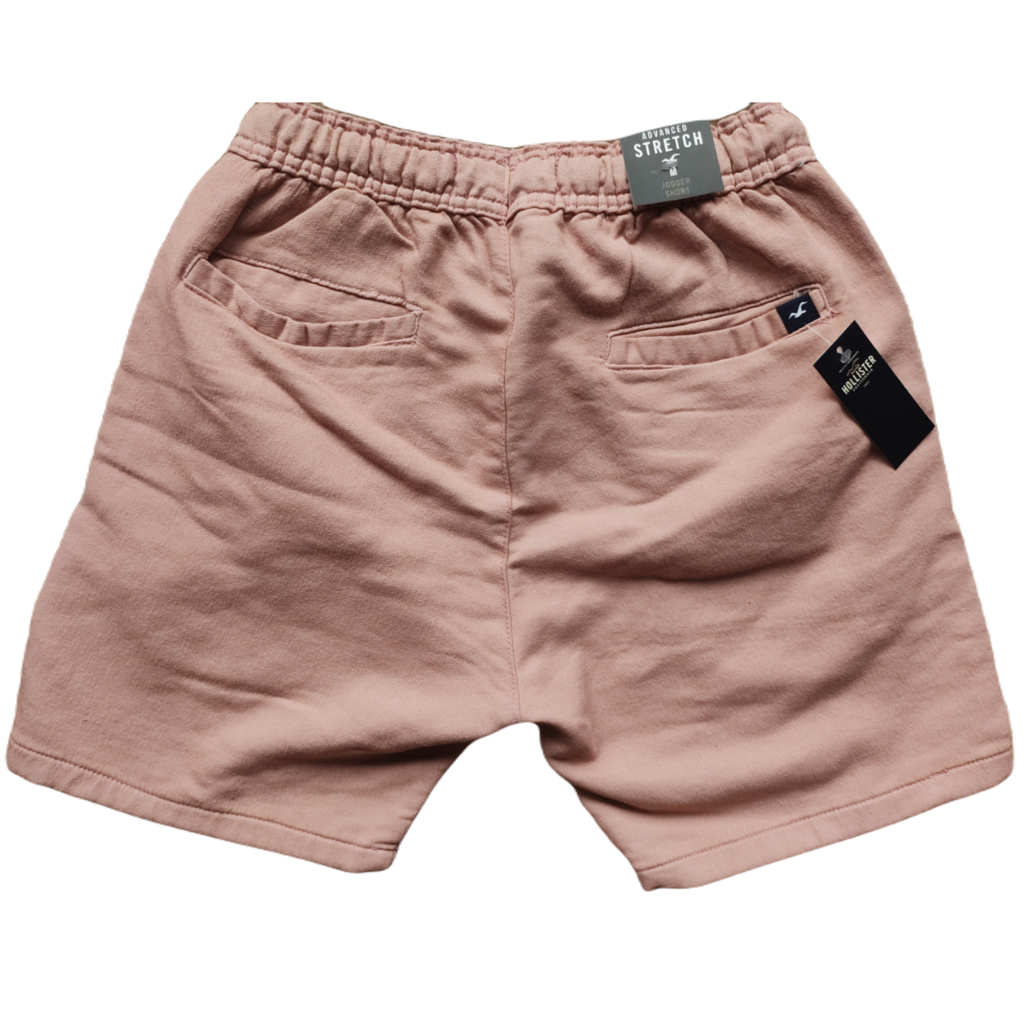 BERMUDA HOLLISTER DE HOMBRE JOGGING ELASTIZADA CAMEL