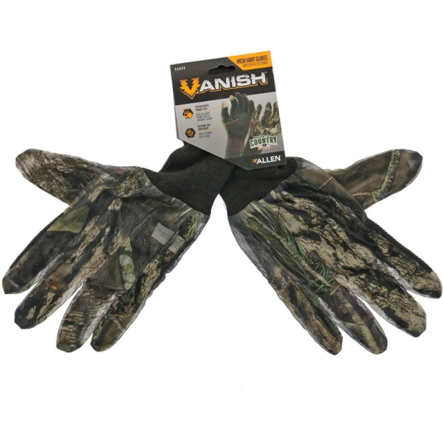 GUANTES CAZA DE CAMUFLAJE MALLA