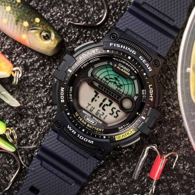 Reloj Casio De Cuarzo para Pescador
