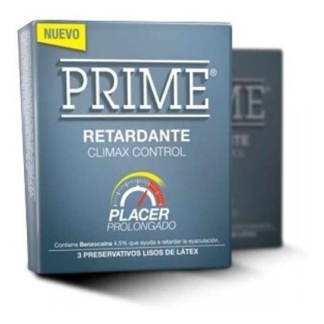 Preservativo de Látex climax control prime x 3 u