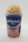 Yogurt de frutilla con cereales MILKAUT 165gr
