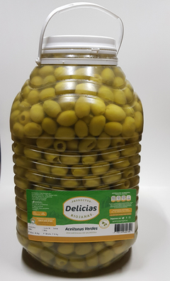 Aceitunas verdes descarozadas DELICIAS RIOJANAS 4kg