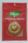 Pimienta blanca molida ALICANTE 25gr. CAJA DE 5 UNIDADES.