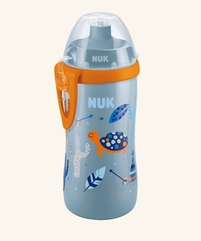 Nuk Vaso Aprendizaje Con Control De Temperatura Pico Blando Color Verde  First Choice