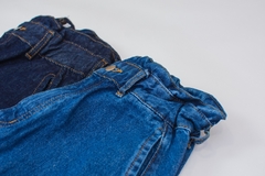 Calça clochard jeans escuro - comprar online