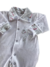 Macacão Plush Branco Detalhe Bordado Laço na internet