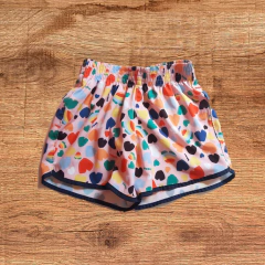 SHORT TACTEL LOVE ROSE