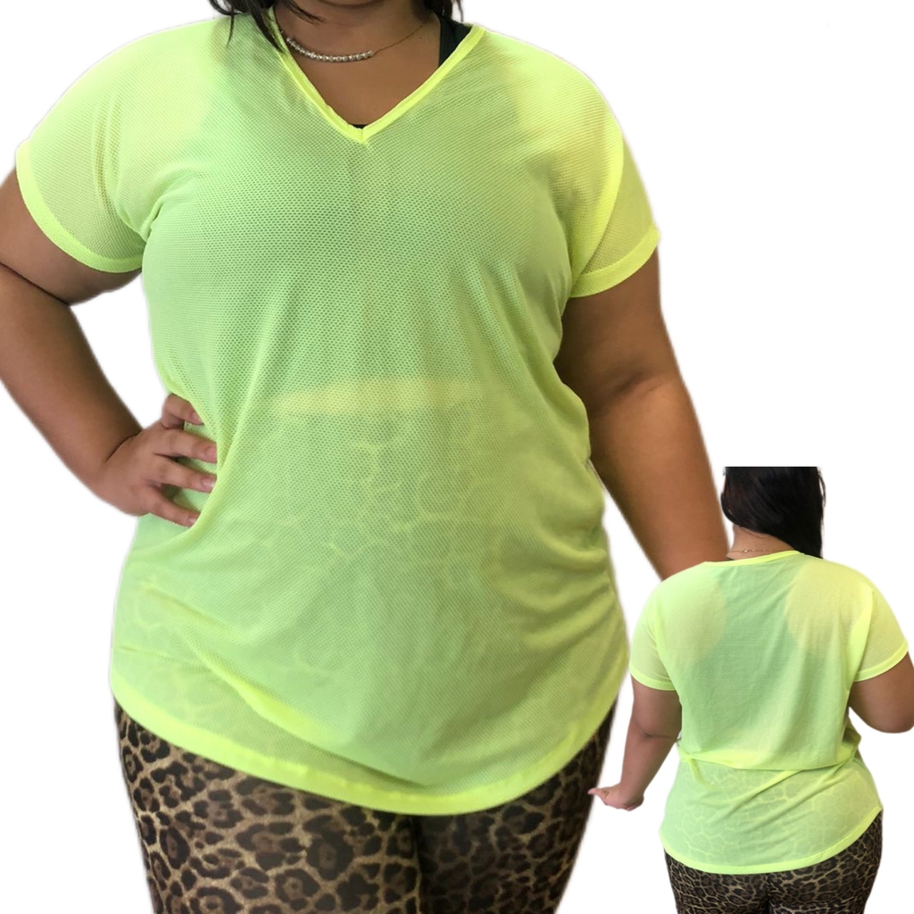 blusa neon- pré venda - Comprar en Efitness Moda