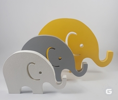 Trio de Elefantinhos Baby ( cores a escolher) - loja online