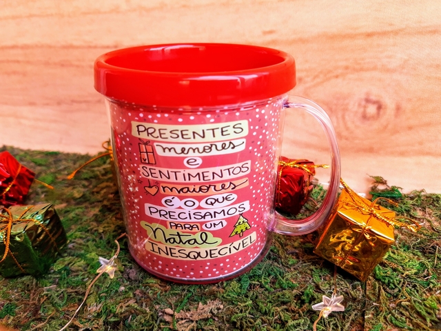 Caneca Personalizada Natal SENTIMENTOS MAIORES Caneca Personalizada Natal SENTIMENTOS MAIORES