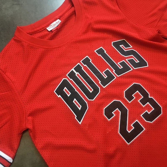 mitchell and ness jordan t shirt